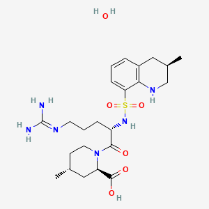 molecular formula C23H38N6O6S B11935531 Argatroban, 21R- CAS No. 1379603-43-6