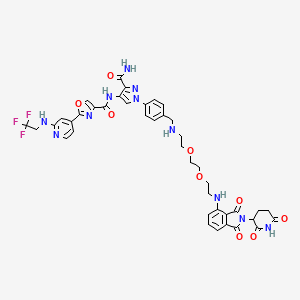 molecular formula C41H40F3N11O9 B11935589 PROTAC IRAK4 degrader-5 