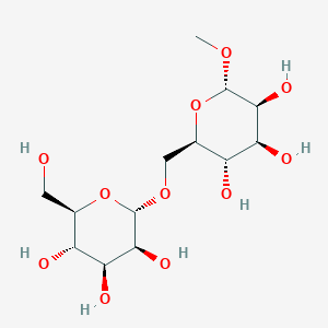 molecular formula C13H24O11 B119357 Methyl 6-O-alpha-D-mannopyranosyl-alpha-D-Mannopyranoside CAS No. 78962-39-7