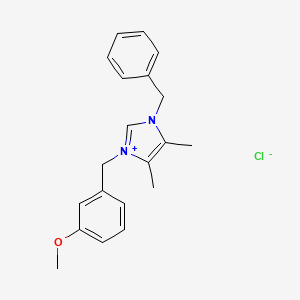 molecular formula C20H23ClN2O B11935733 Lepidiline C 