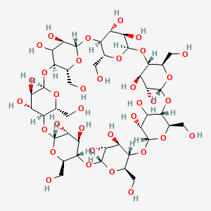 molecular formula C42H70O35 B11935753 Betadex Sulfobutyl Ether Sodium Salt 