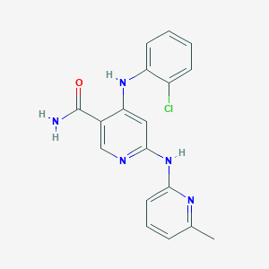 molecular formula C18H16ClN5O B11935755 CEE321 