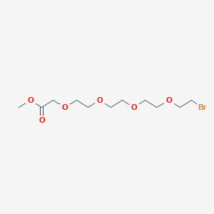 molecular formula C11H21BrO6 B11935759 Br-PEG4-methyl acetate 