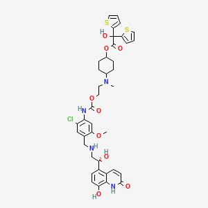 molecular formula C39H43ClN4O9S2 B11935823 LAS190792 CAS No. 1347232-69-2