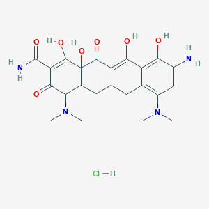 molecular formula C23H29ClN4O7 B11935875 9-Amino-minocycline HCl 