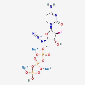 molecular formula C9H11FN6Na3O13P3 B11935892 FNC-TP trisodium 