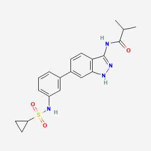 molecular formula C20H22N4O3S B1193591 Sgc-aak1-1N 