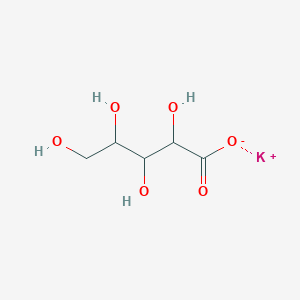 molecular formula C₅H₁₀KO₆ B119360 potassium;2,3,4,5-tetrahydroxypentanoate CAS No. 36232-89-0