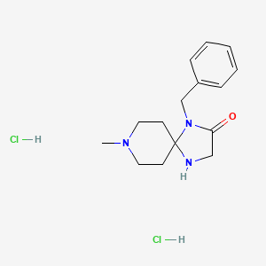 molecular formula C15H23Cl2N3O B11936182 Simufilam dihydrochloride CAS No. 2480226-06-8