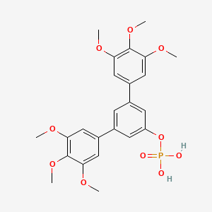 molecular formula C24H27O10P B1193634 Stafia-1 