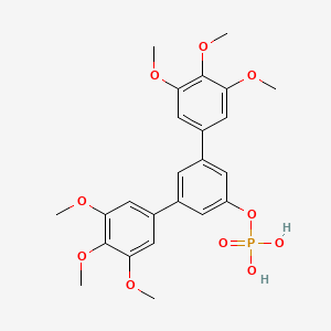 molecular formula C24H29O10P B1193634 Stafia-1 