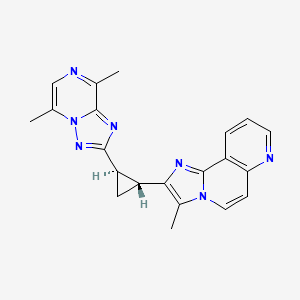 molecular formula C21H19N7 B1193650 Pde10-IN-1 CAS No. 1516896-09-5