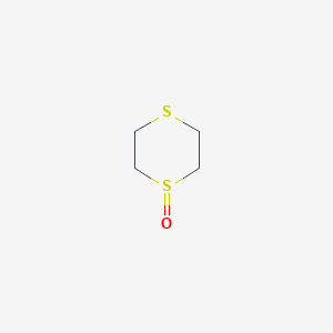 molecular formula C4H8OS2 B11936553 1,4-Dithiane, 1-oxide CAS No. 19087-70-8