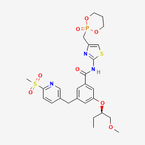 molecular formula C26H32N3O8PS2 B11936560 Bms-212,bms212,bms 212 