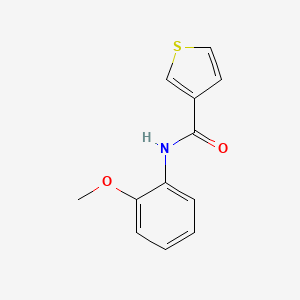 molecular formula C12H11NO2S B11936641 N-(2-methoxyphenyl)thiophene-3-carboxamide 