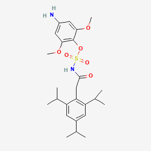 molecular formula C25H36N2O6S B11936686 Acat-IN-3 