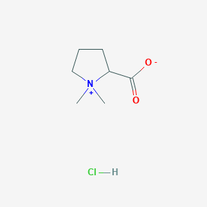 molecular formula C7H14ClNO2 B11936708 Stachydrine hydrochloride,(S) 