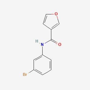 molecular formula C11H8BrNO2 B11936813 N-(3-bromophenyl)-3-furamide 
