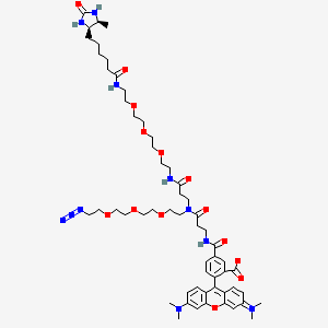 TAMRA-Azide-PEG-Desthiobiotin