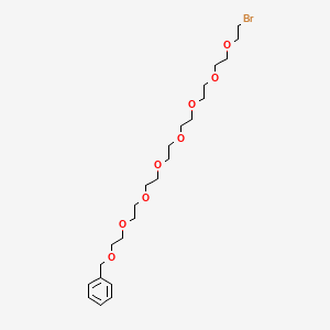 molecular formula C23H39BrO8 B11936857 Benzyl-PEG8-Br 