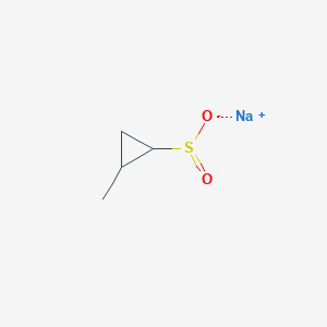 molecular formula C4H7NaO2S B11936897 Sodium 2-methylcyclopropylsulfinate 