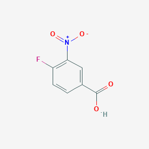 molecular formula C7H4FNO4 B119369 4-Fluoro-3-nitrobenzoic acid CAS No. 453-71-4