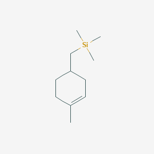 molecular formula C11H22Si B11937076 Trimethyl[(4-methylcyclohex-3-en-1-yl)methyl]silane CAS No. 73301-36-7