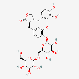 molecular formula C32H42O16 B11937141 Matairesinol 4'-O-beta-gentiobioside 