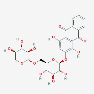 molecular formula C25H26O14 B11937194 Rubiayannone A 