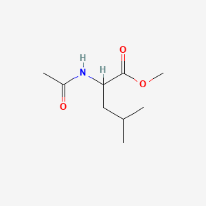 molecular formula C9H17NO3 B11937222 DL-Leucine, N-acetyl-, methyl ester 