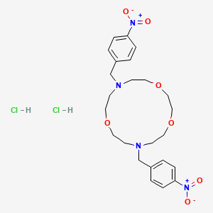 molecular formula C24H34Cl2N4O7 B1193725 VU590 dihydrochloride CAS No. 1783987-83-6