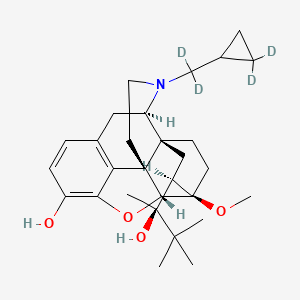 molecular formula C29H41NO4 B11937286 Buprenorphine-d4 