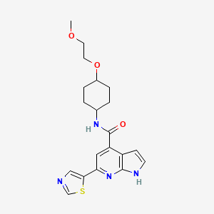 molecular formula C20H24N4O3S B11937452 MK-0159 