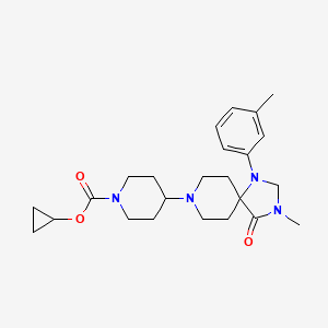 molecular formula C24H34N4O3 B11937568 Spiropiperidine 1 