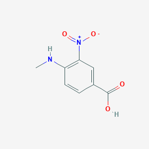 molecular formula C8H7N2O4- B119378 4-(甲基氨基)-3-硝基苯甲酸 CAS No. 41263-74-5