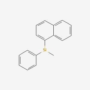 molecular formula C17H15Si B11937842 Methyl(1-naphthyl)phenylsilane CAS No. 112170-78-2