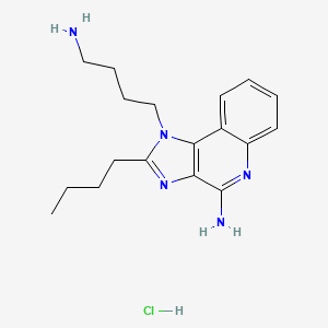 molecular formula C18H26ClN5 B11937862 AXC-715 hydrochloride 