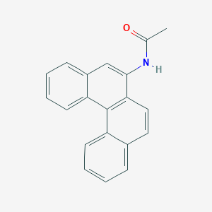 molecular formula C20H15NO B11938091 N-benzo[c]phenanthren-6-ylacetamide CAS No. 4257-13-0