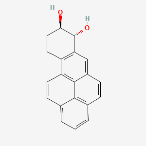 molecular formula C20H16O2 B11938141 (7R,8R)-7,8,9,10-Tetrahydrobenzo[def]chrysene-7,8-diol CAS No. 62314-68-5