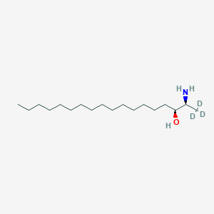 molecular formula C18H39NO B11938279 1-deoxy-L-threo-sphinganine-d3 