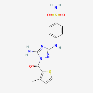 3-Methylthienyl-carbonyl-JNJ-7706621