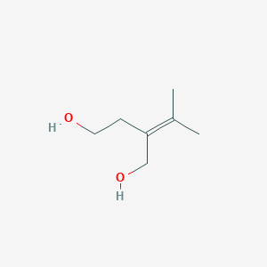 molecular formula C7H14O2 B11938314 2-(1-Methylethylidene)-1,4-butanediol 