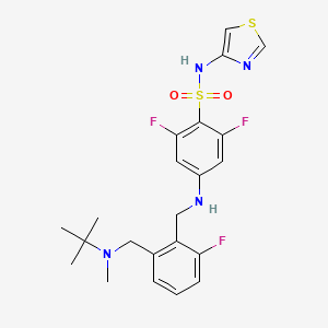 molecular formula C22H25F3N4O2S2 B1193834 XPC-6444 