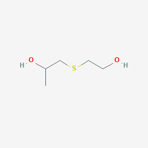 molecular formula C5H12O2S B119385 2-Propanol, 1-[(2-hydroxyethyl)thio]- CAS No. 6713-03-7