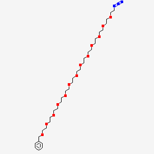 molecular formula C33H59N3O13 B11938508 Benzyl-PEG13-azide 