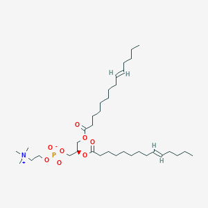 molecular formula C36H68NO8P B11938560 1,2-di-(9E-tetradecenoyl)-sn-glycero-3-phosphocholine 