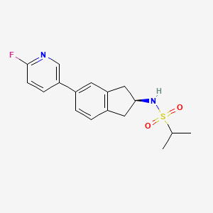 molecular formula C17H19FN2O2S B11938622 UoS12258 