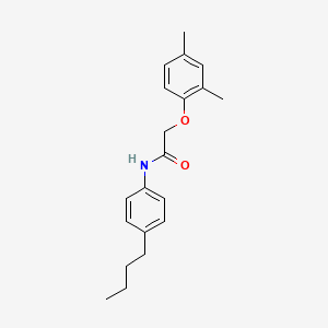 molecular formula C20H25NO2 B11938694 N-(4-butylphenyl)-2-(2,4-dimethylphenoxy)acetamide CAS No. 448198-47-8