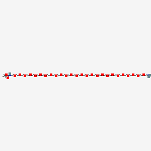 molecular formula C59H120N2O28 B11938754 Boc-NH-PEG26-C2-NH2 