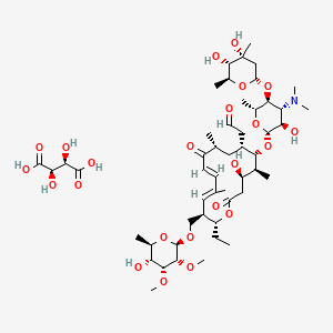 molecular formula C50H83NO23 B1193877 Tylosin Tartrate CAS No. 74610-55-2